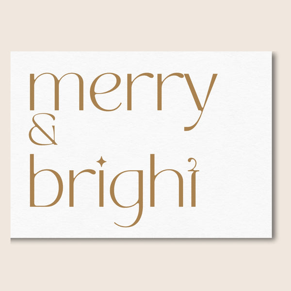 MERRY & BRIGHT
