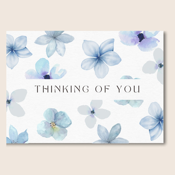 BLUE THINKING OF YOU