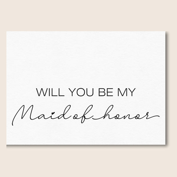 MAID OF HONOR
