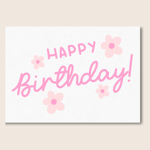 HAPPY BIRTHDAY FLOWER