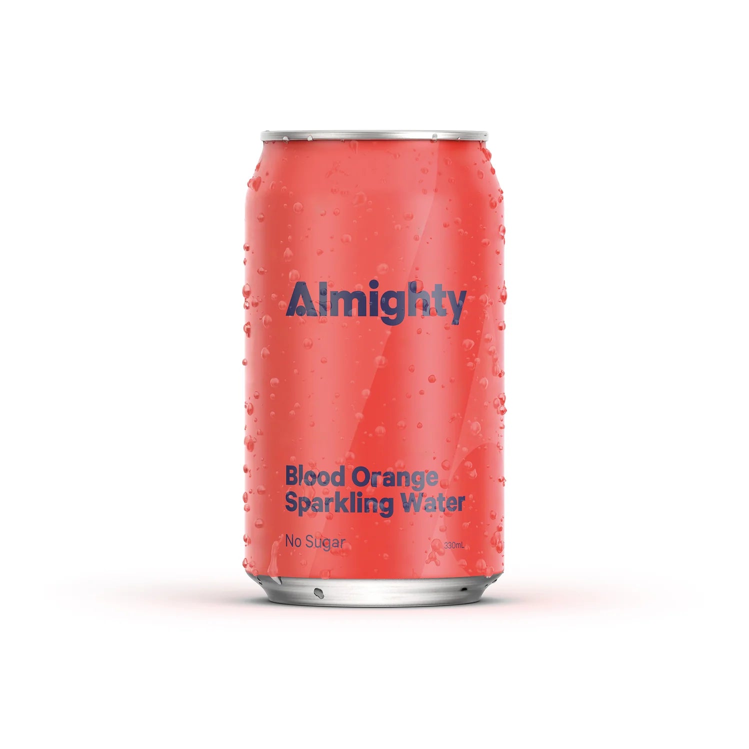 Almighty Blood Orange Sparkling Water can – zesty sugar-free drink for Build-a-Box gifts