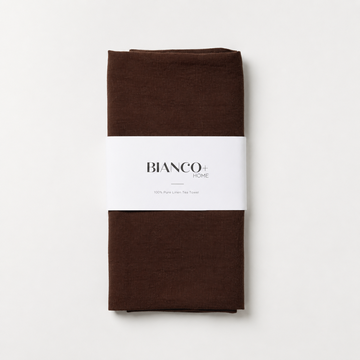 Linen Tea Towel Cocoa