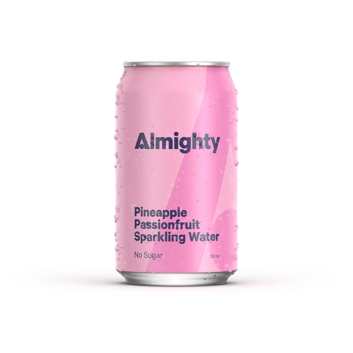 Refreshing pineapple and passionfruit sparkling water by Almighty – perfect NZ gift box addition