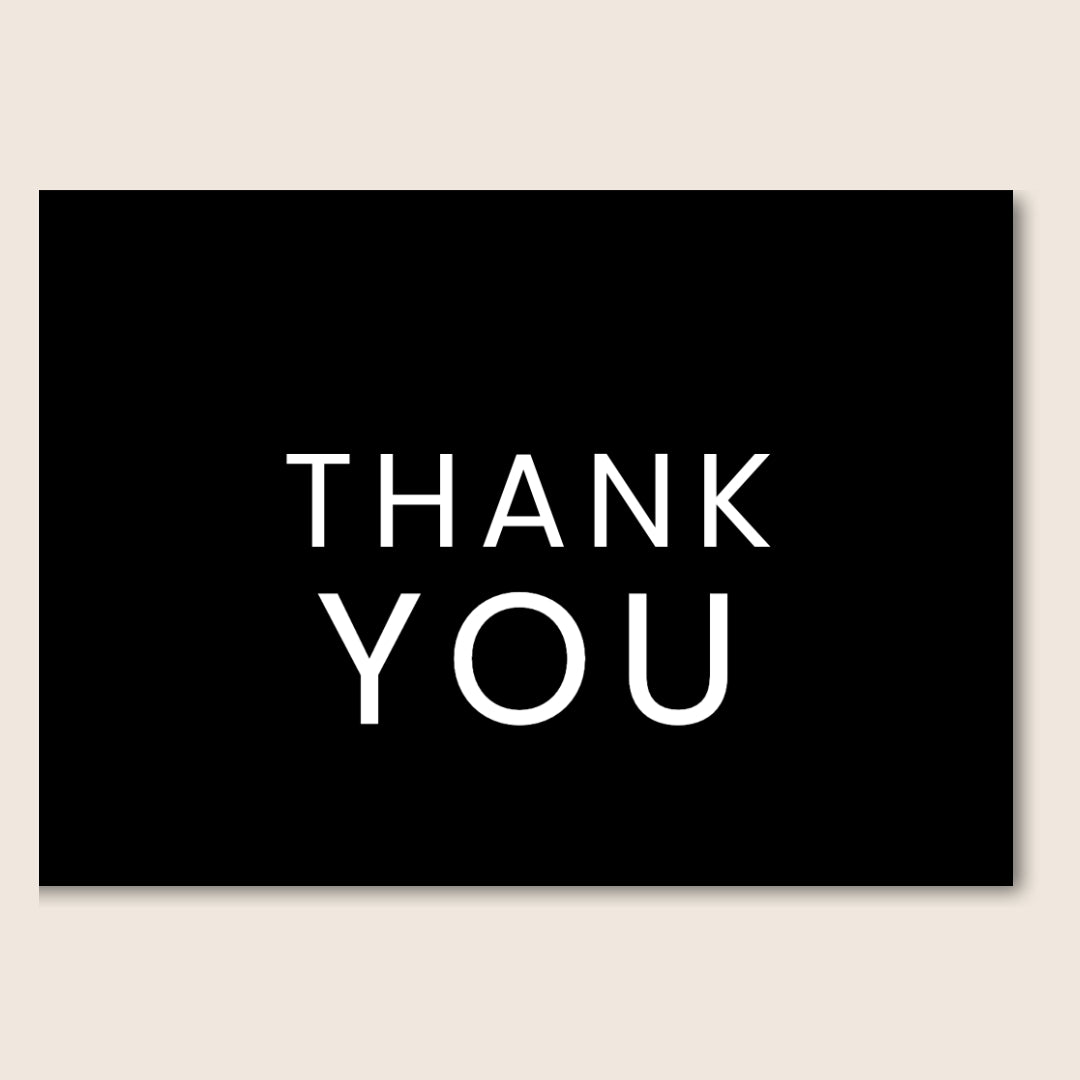 Thank You Card