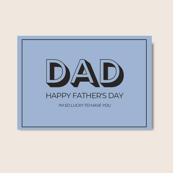 FREE FATHER'S DAY CARD