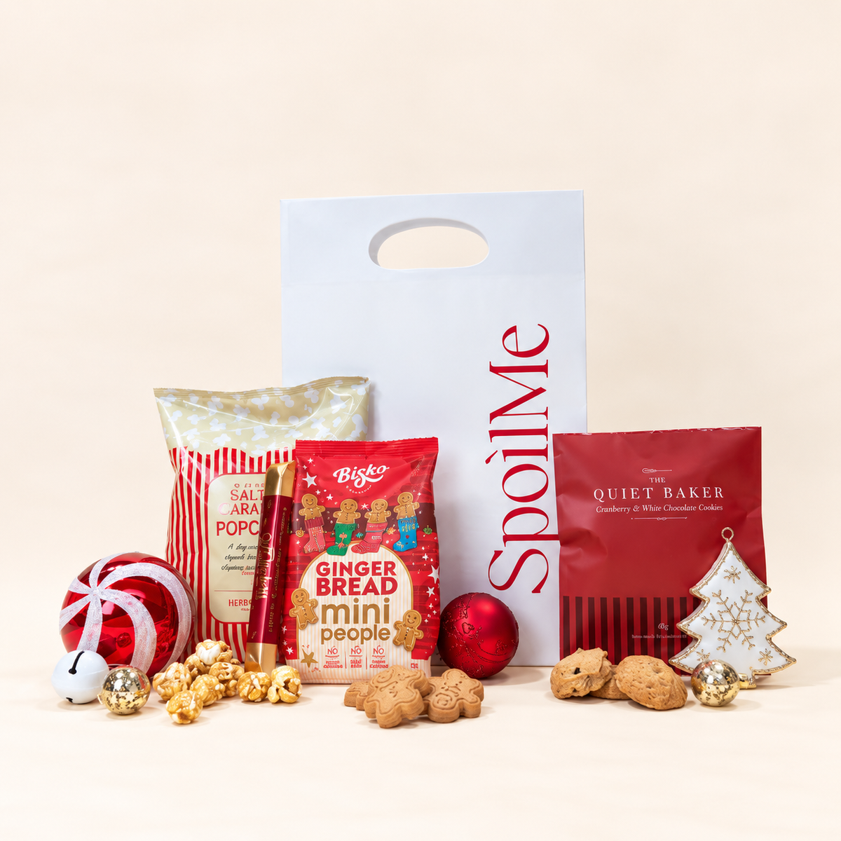 Secret Santa Gift Bundle NZ with chocolate and Christmas treats