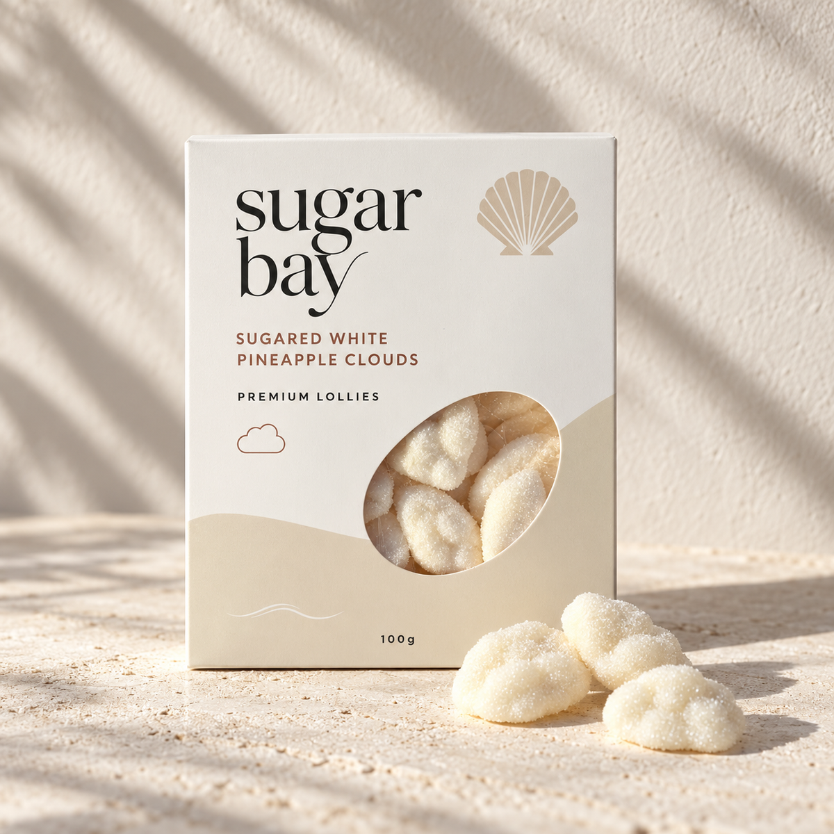 Sugar Bay pineapple lollies for a personalised gift box NZ