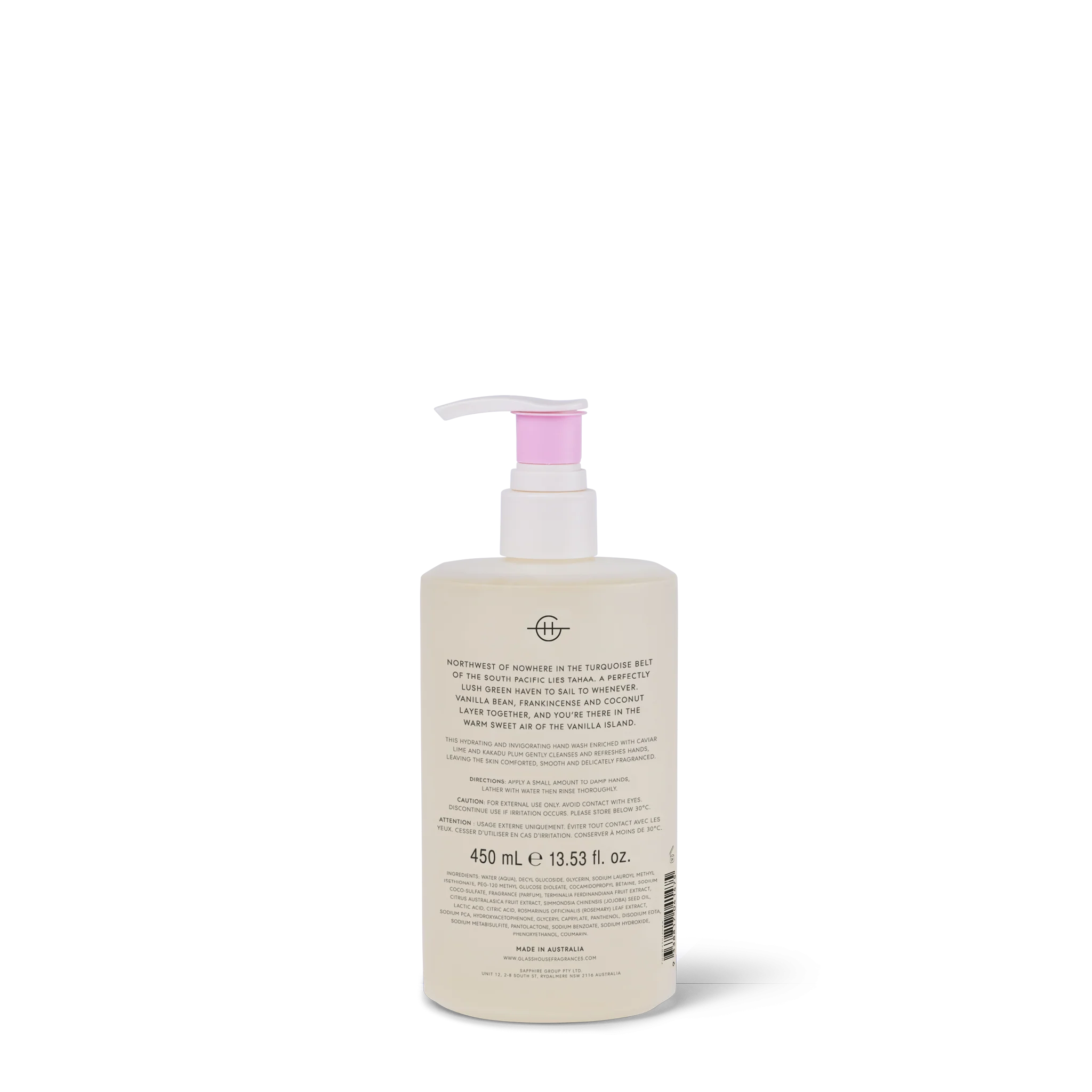 A tahaa affair hand wash - gift box nz