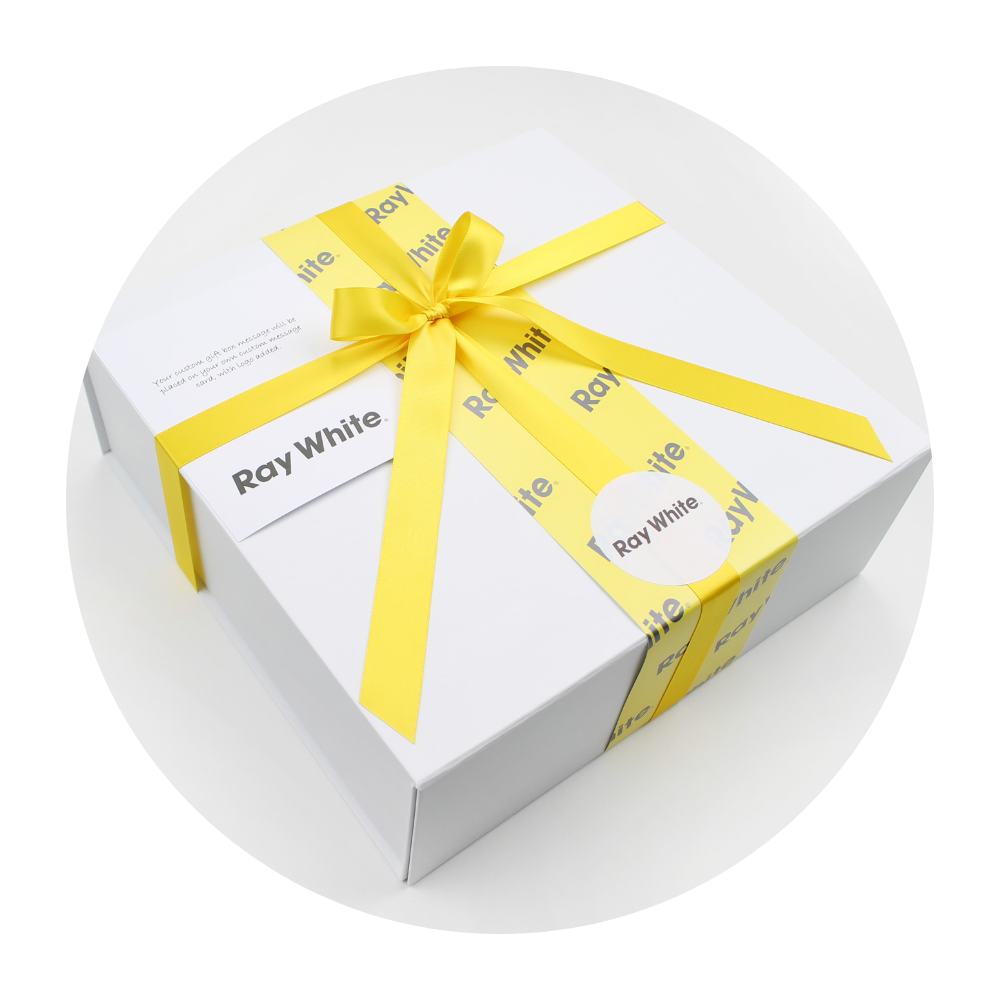 Add on | ray white branding package - gift box nz
