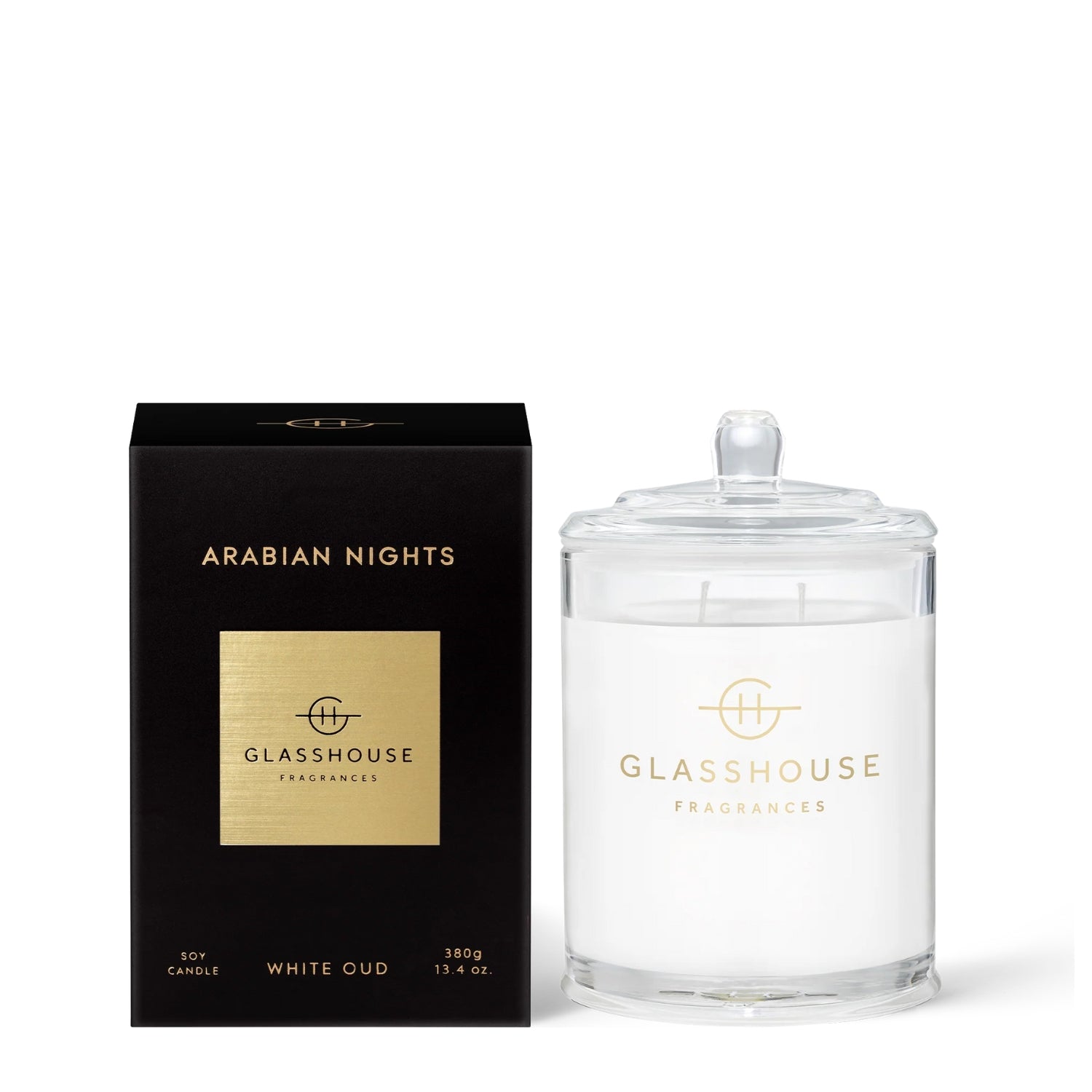 Glasshouse Arabian Nights 380g candle NZ