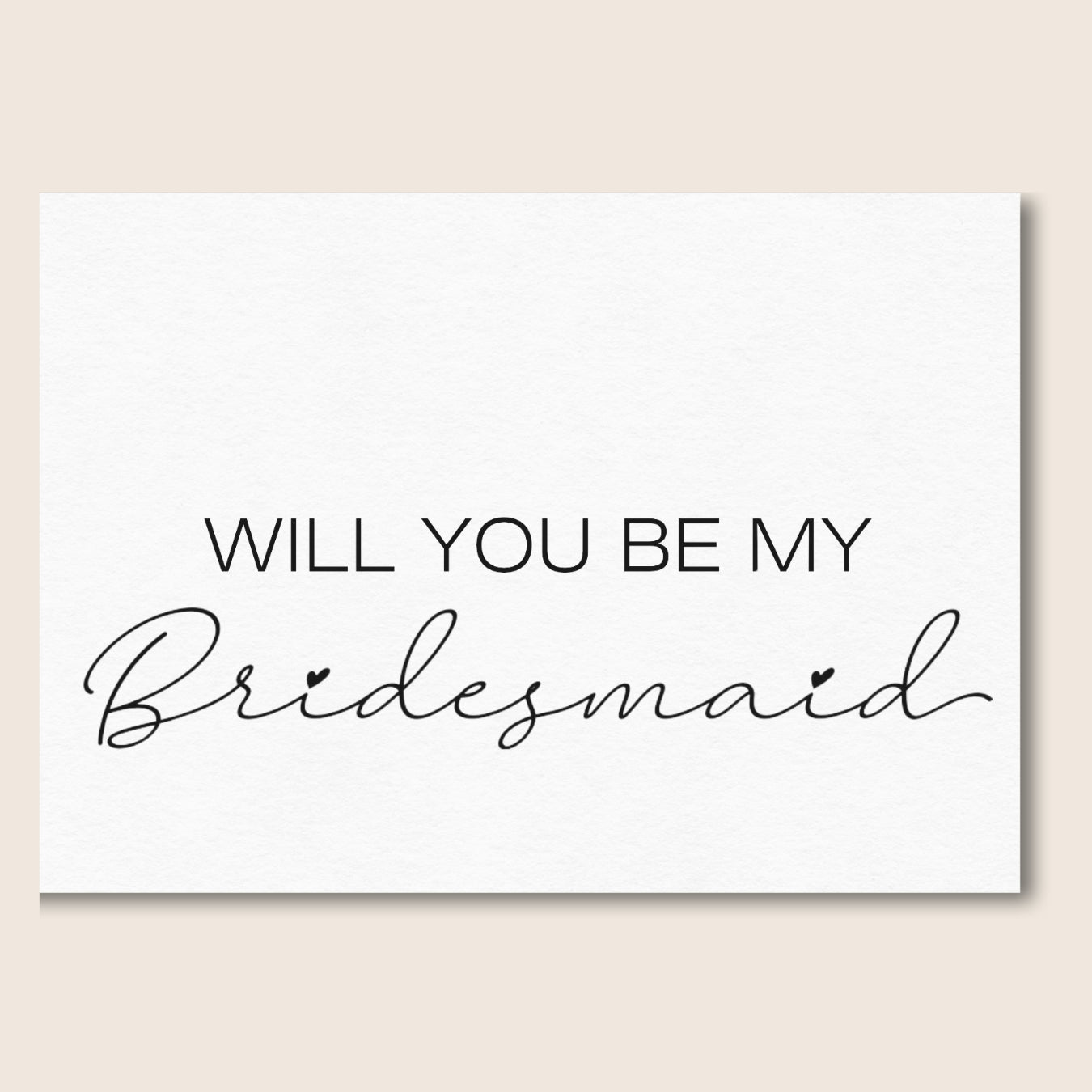 Bridesmaid - gift box nz
