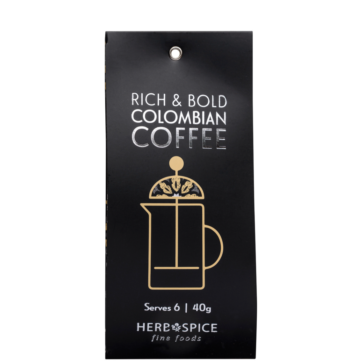 Colombian plunger coffee - 40g - gift box nz