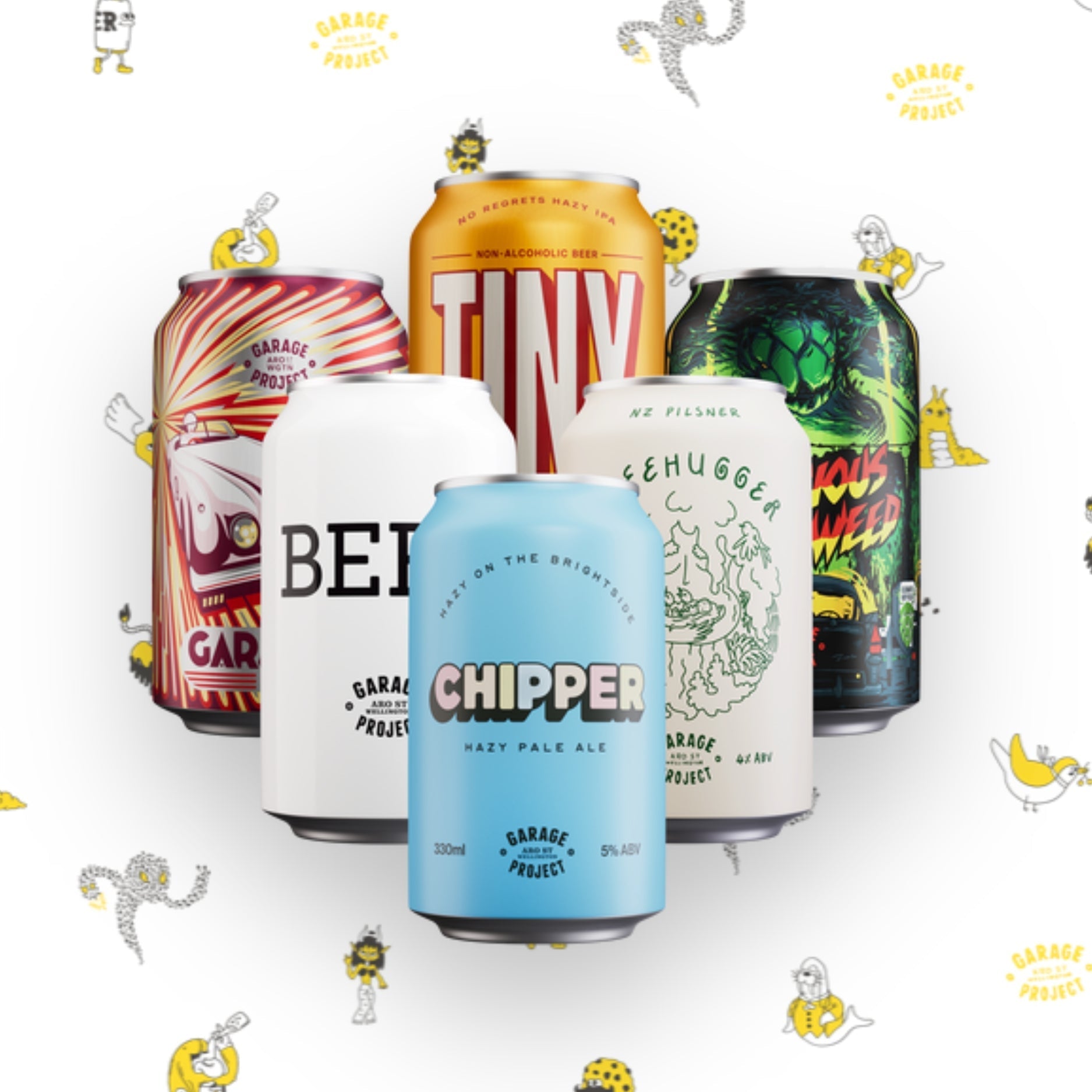 Craft beer selection | garage project - gift box nz