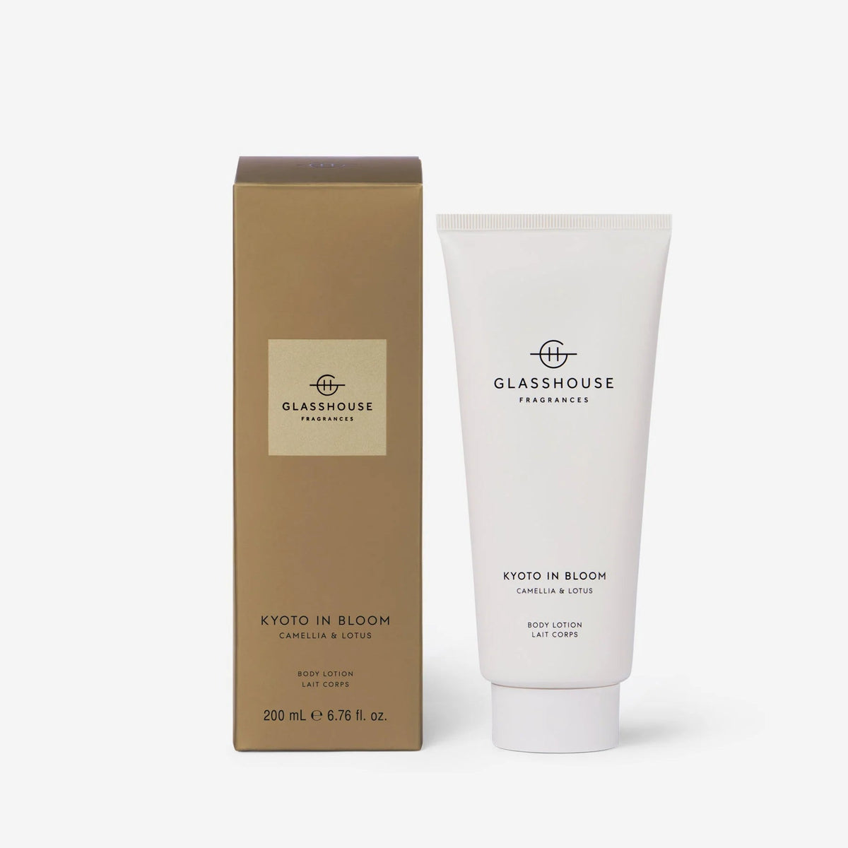 Glasshouse Kyoto in Bloom Body Lotion 200mL Camellia and Lotus
