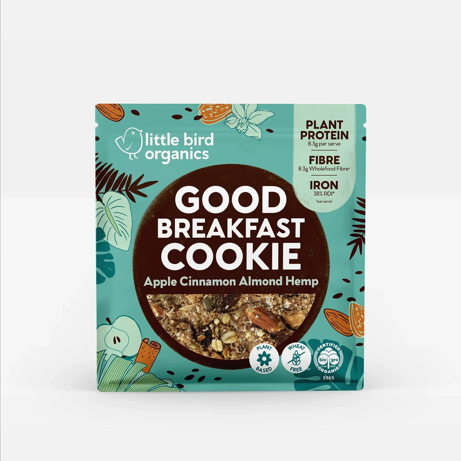 Good breakfast cookie - apple cinnamon hemp - gift box nz