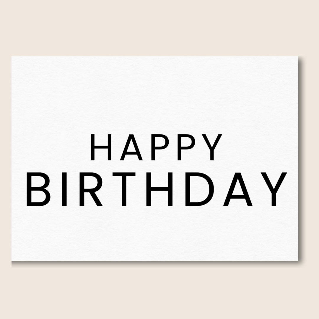 Happy birthday card - gift box nz