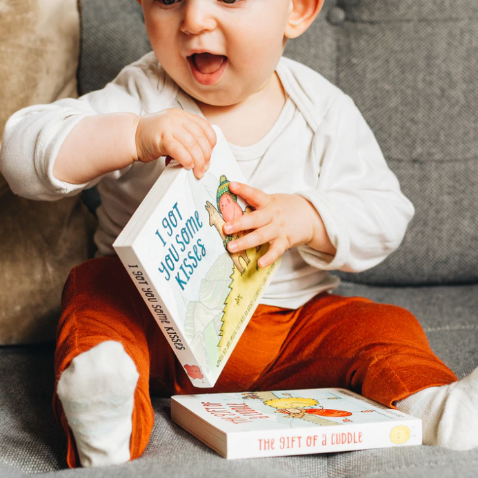 I got you some kisses // board book - gift box nz