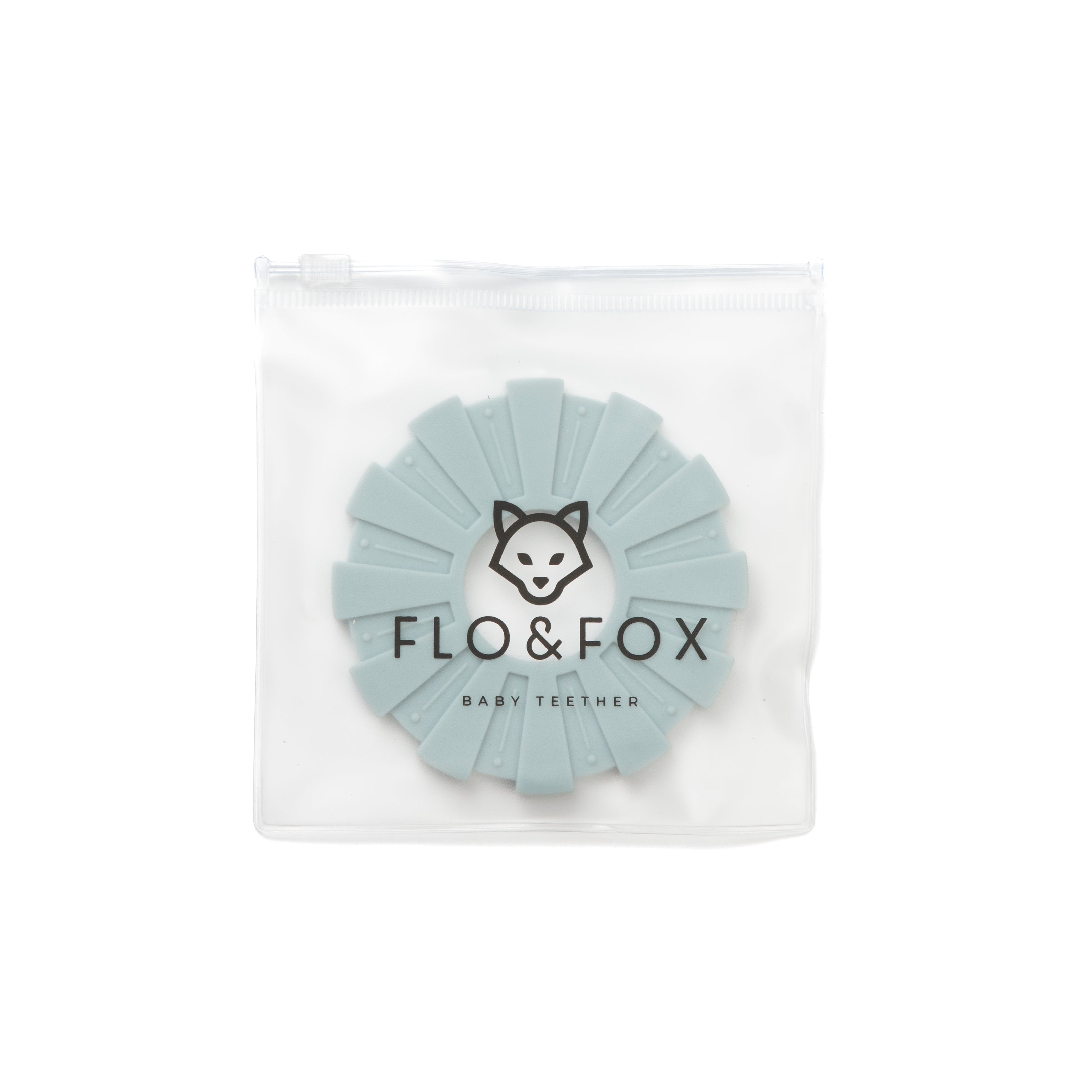 Luna baby teether // ocean - gift box nz