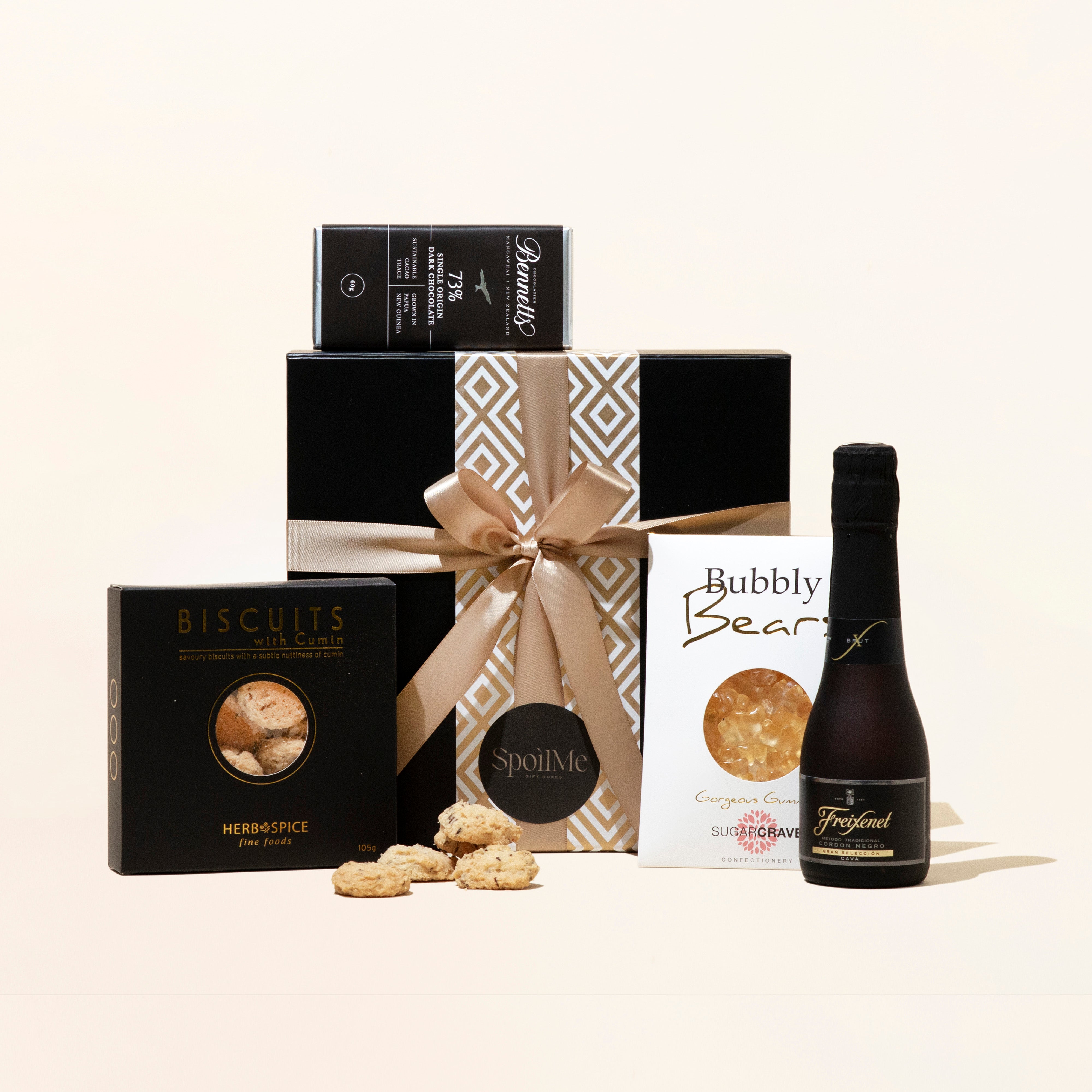 Lush // gold gift box - gift box nz