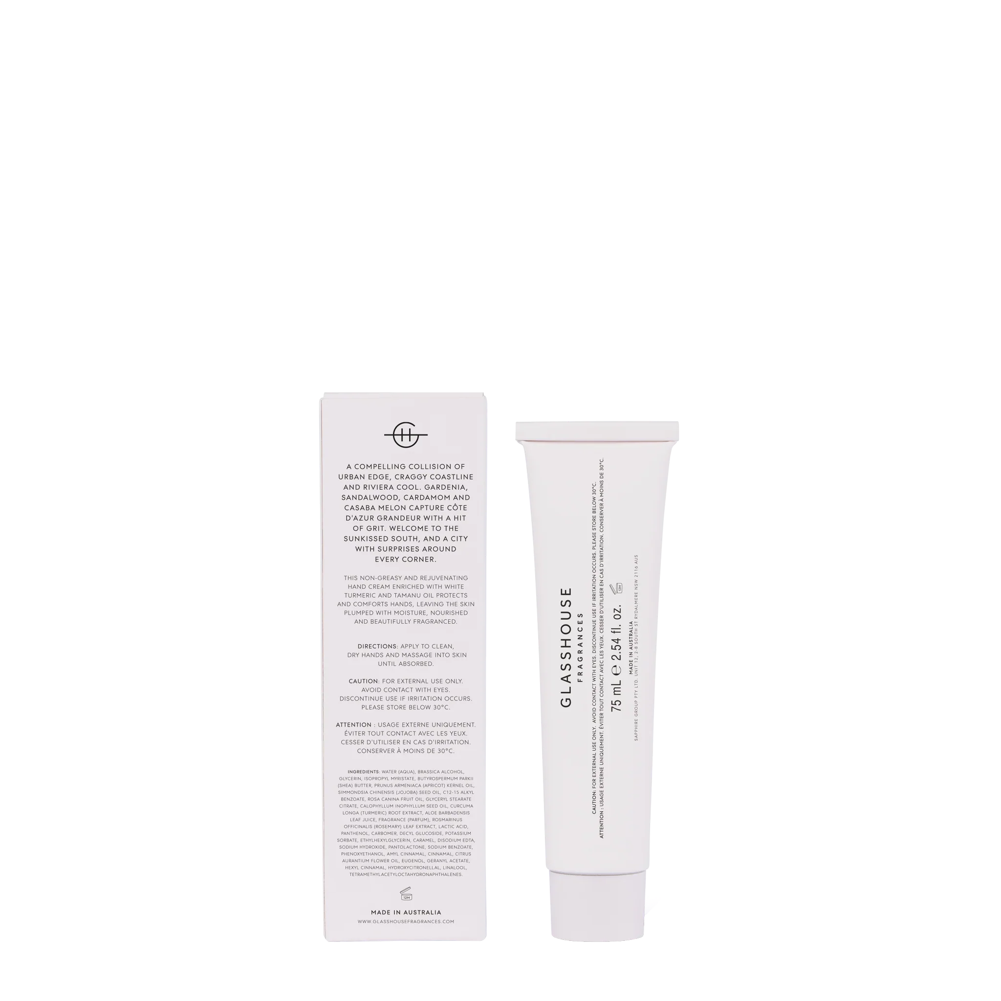 Marseille memoir hand cream - gift box nz