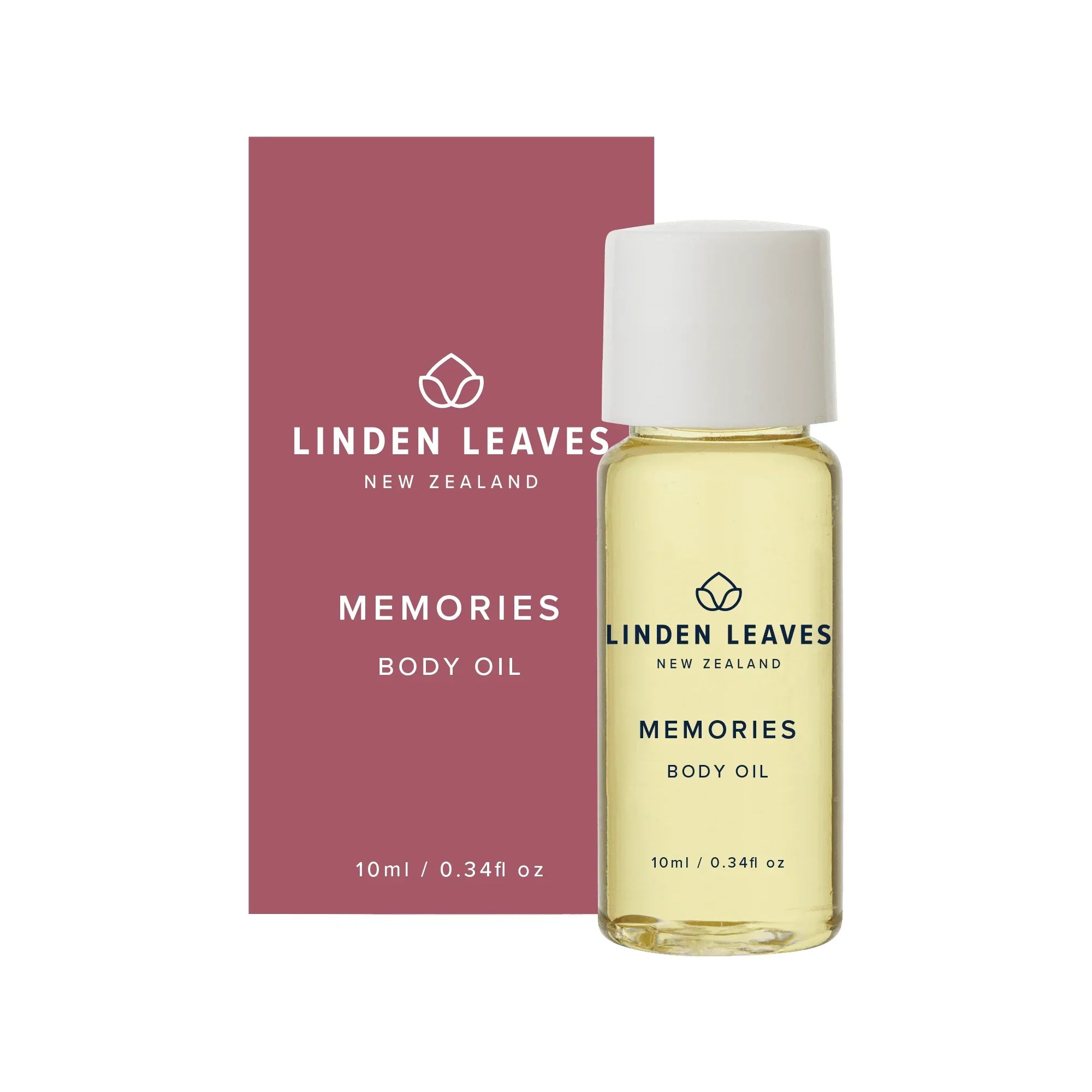 Memories body oil 10ml - gift box nz