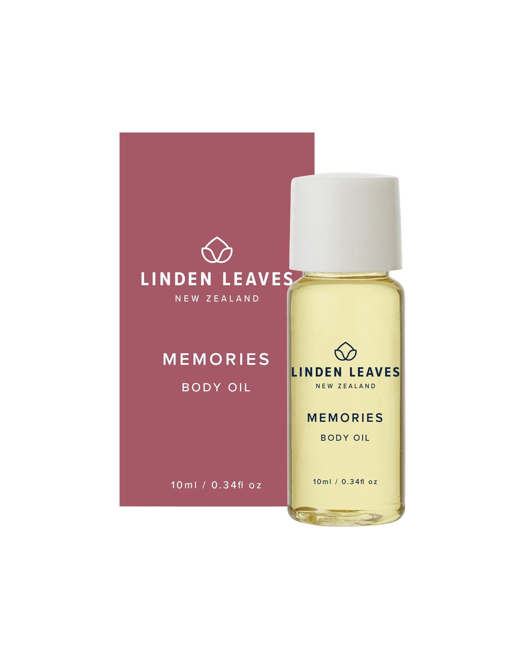 Memories body oil 10ml - gift box nz