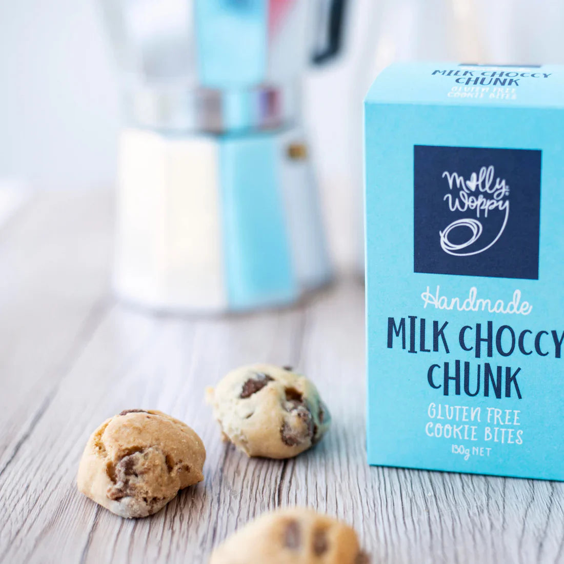 Milk choc chunk cookie box - gift nz