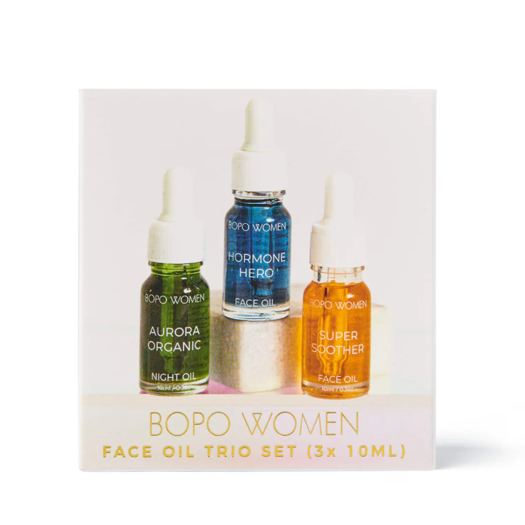 Mini face oil trio - gift box nz
