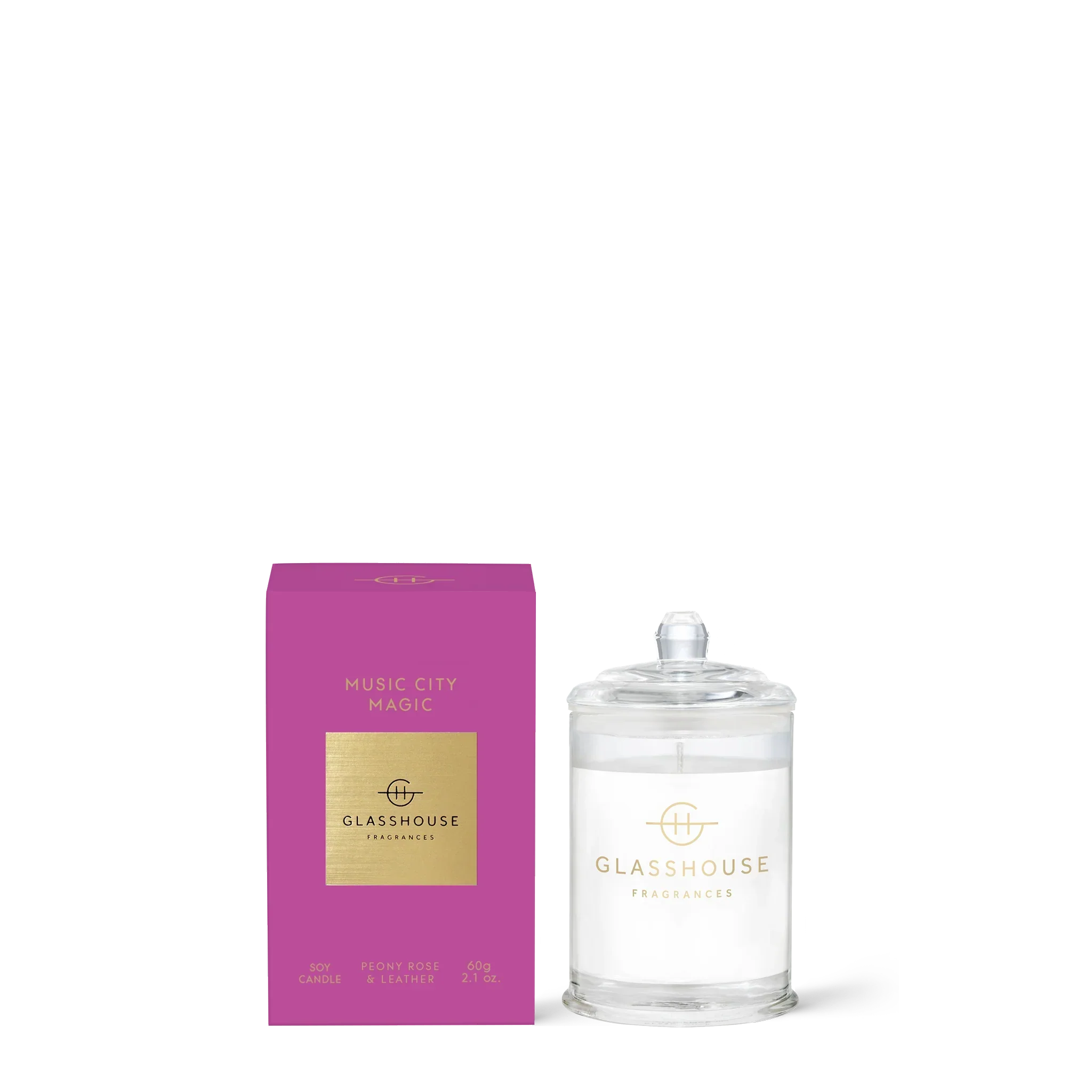 Music city magic 60g candle - gift box nz