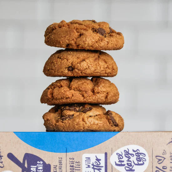 Peanut butter choc chunk cookie box - gift nz