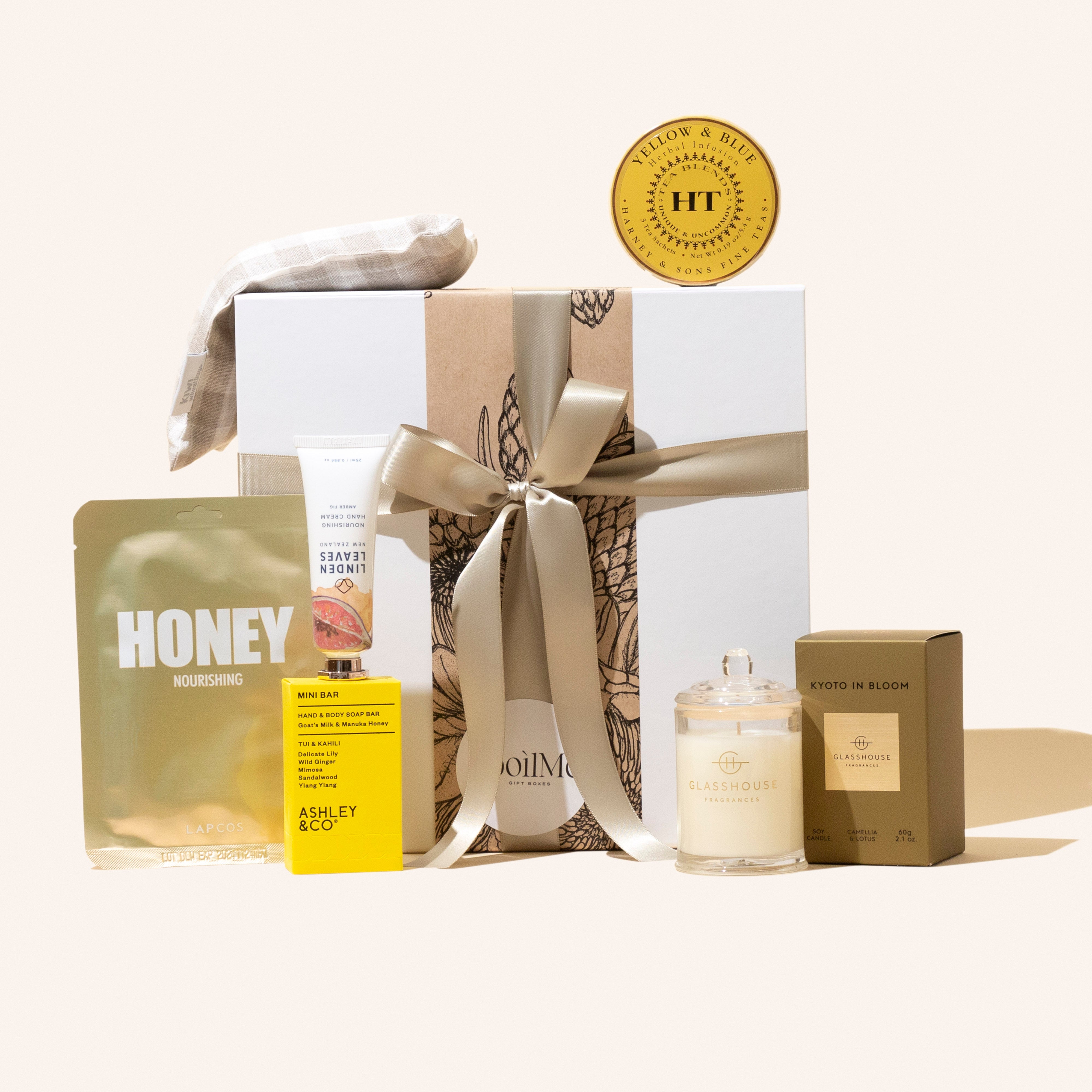 Perfection // yellow gift box - gift box nz
