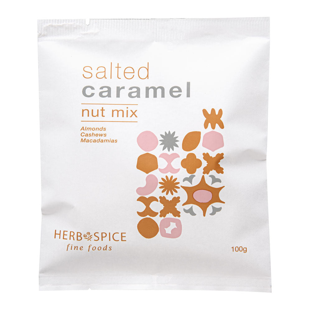 Salted caramel nut mix - gift box nz