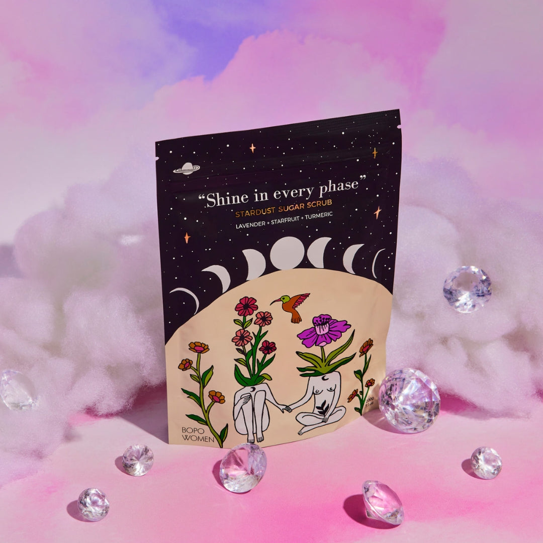 Stardust sugar scrub - gift box nz