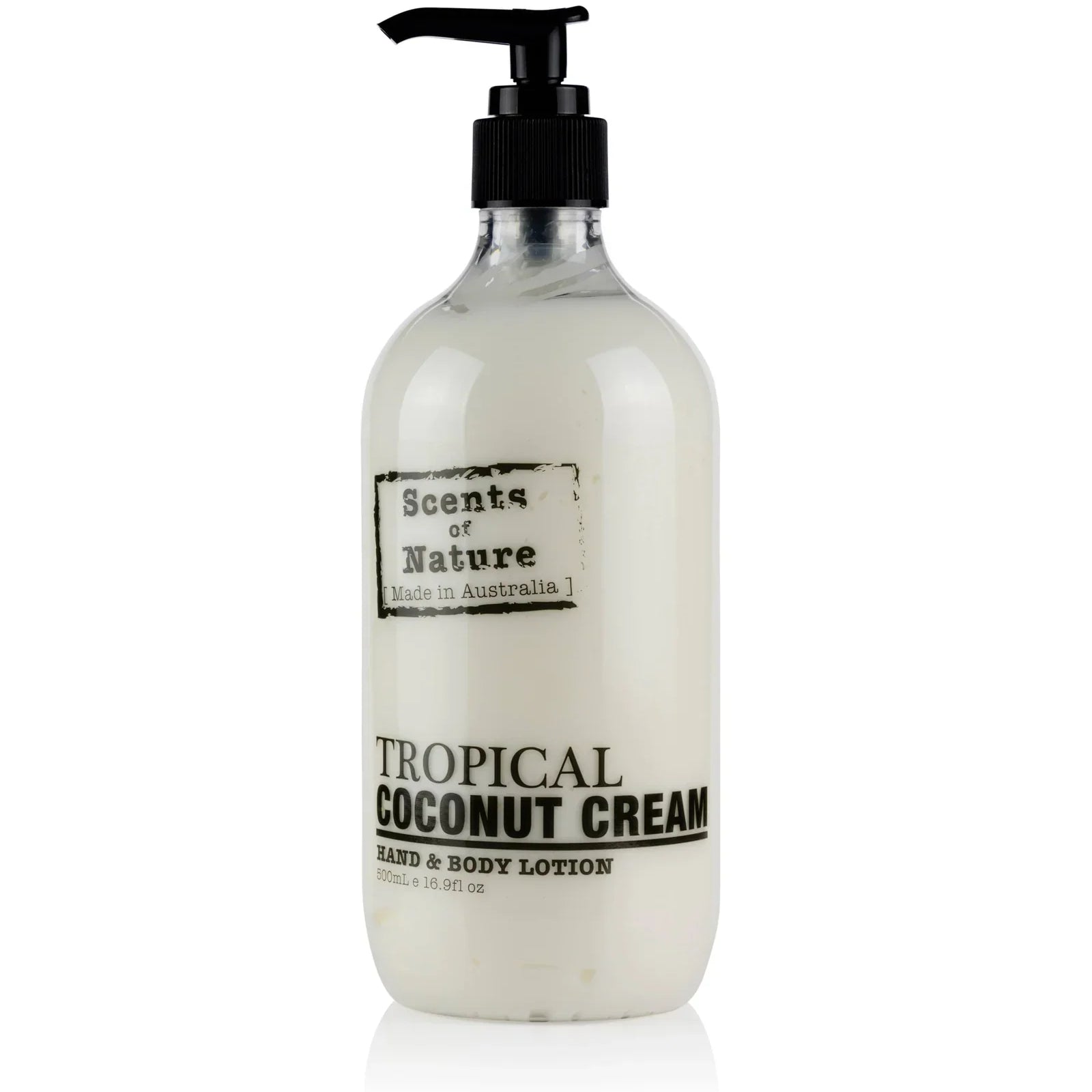 Tropical coconut body lotion - gift box nz