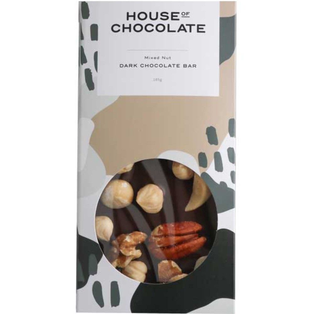 Handmade Chocolate Bar | Mixed Nut Dark