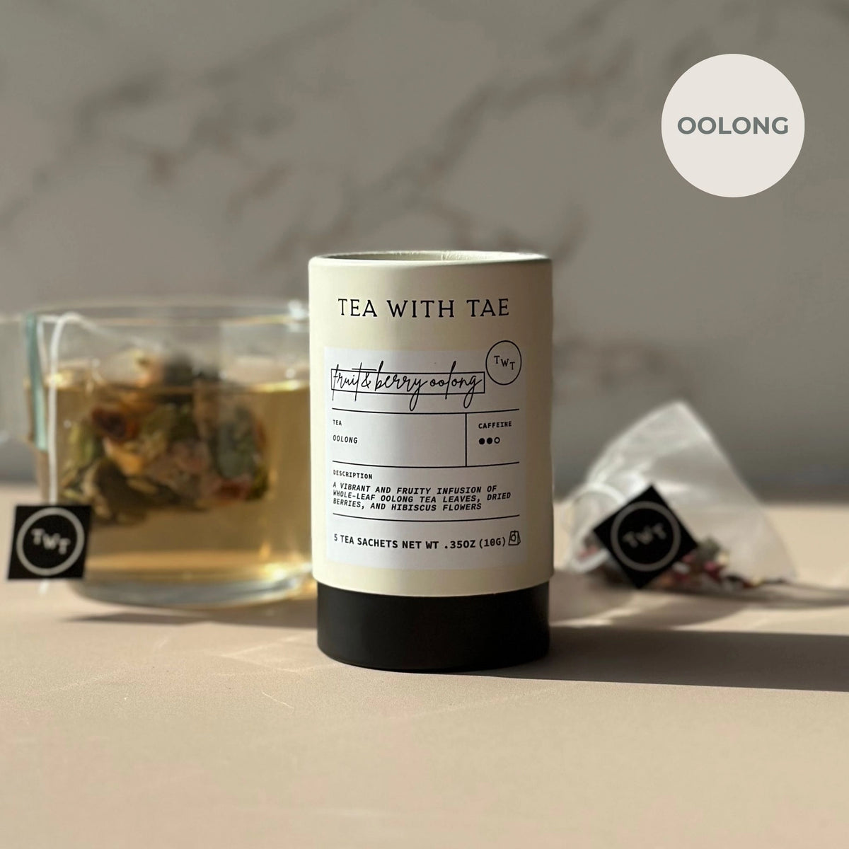 Tea with Tae Fruit and Berry Oolong Mini Tea Tube