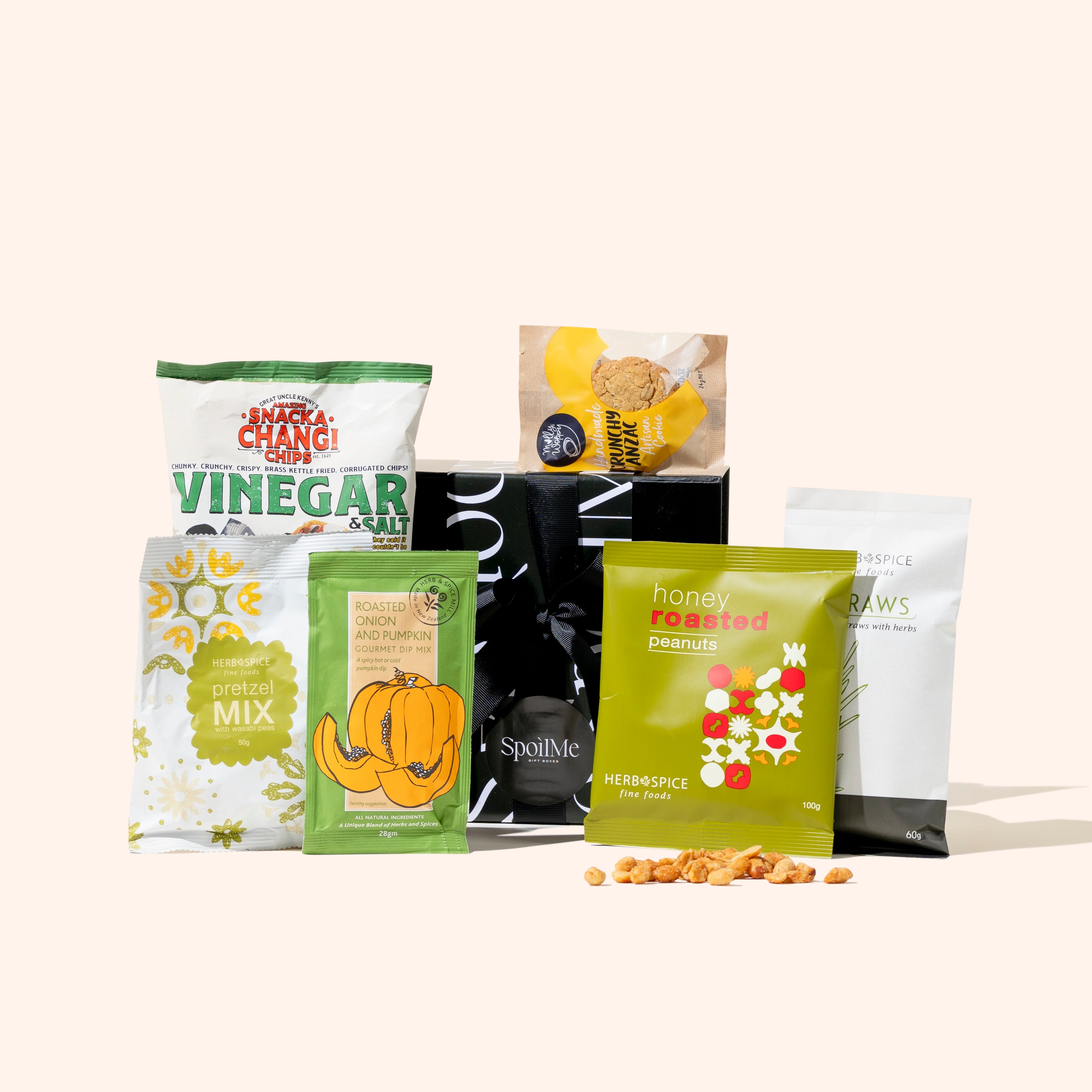 Gratitude Savoury Hamper – Nuts, Chips & Gourmet Snacks
