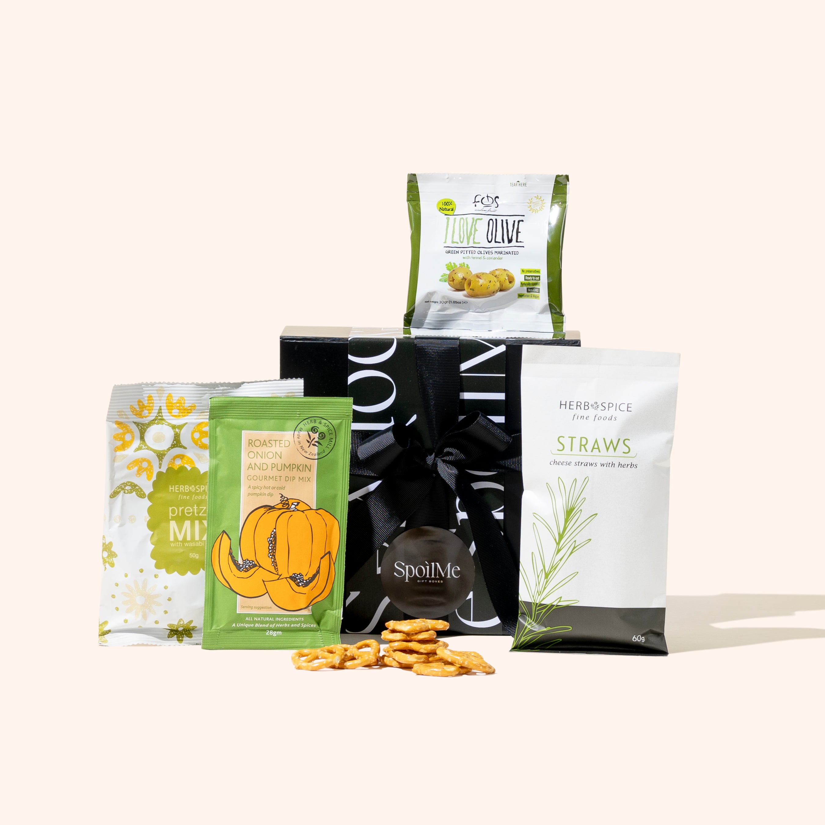 With Thanks Savoury Gift Box – Gourmet NZ Snacks
