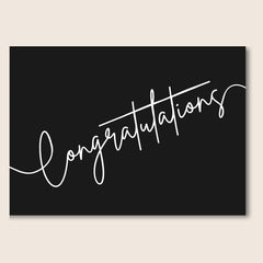 CONGRATS GREETING CARD