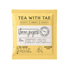 Lemon Ginger caffeine-free herbal tea bag
