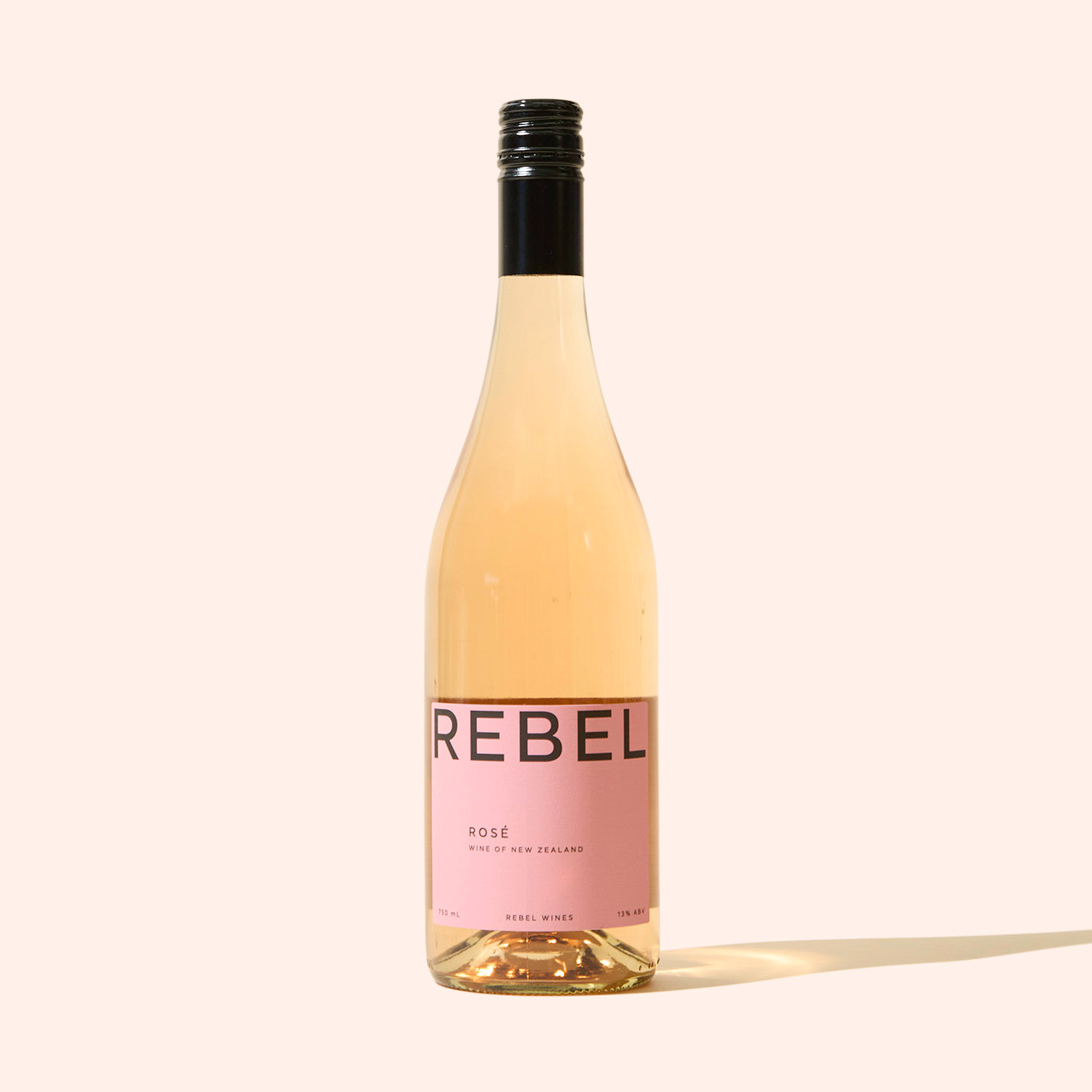 Rebel Wine Co rose Hawkes Bay wine bottle NZ gift box