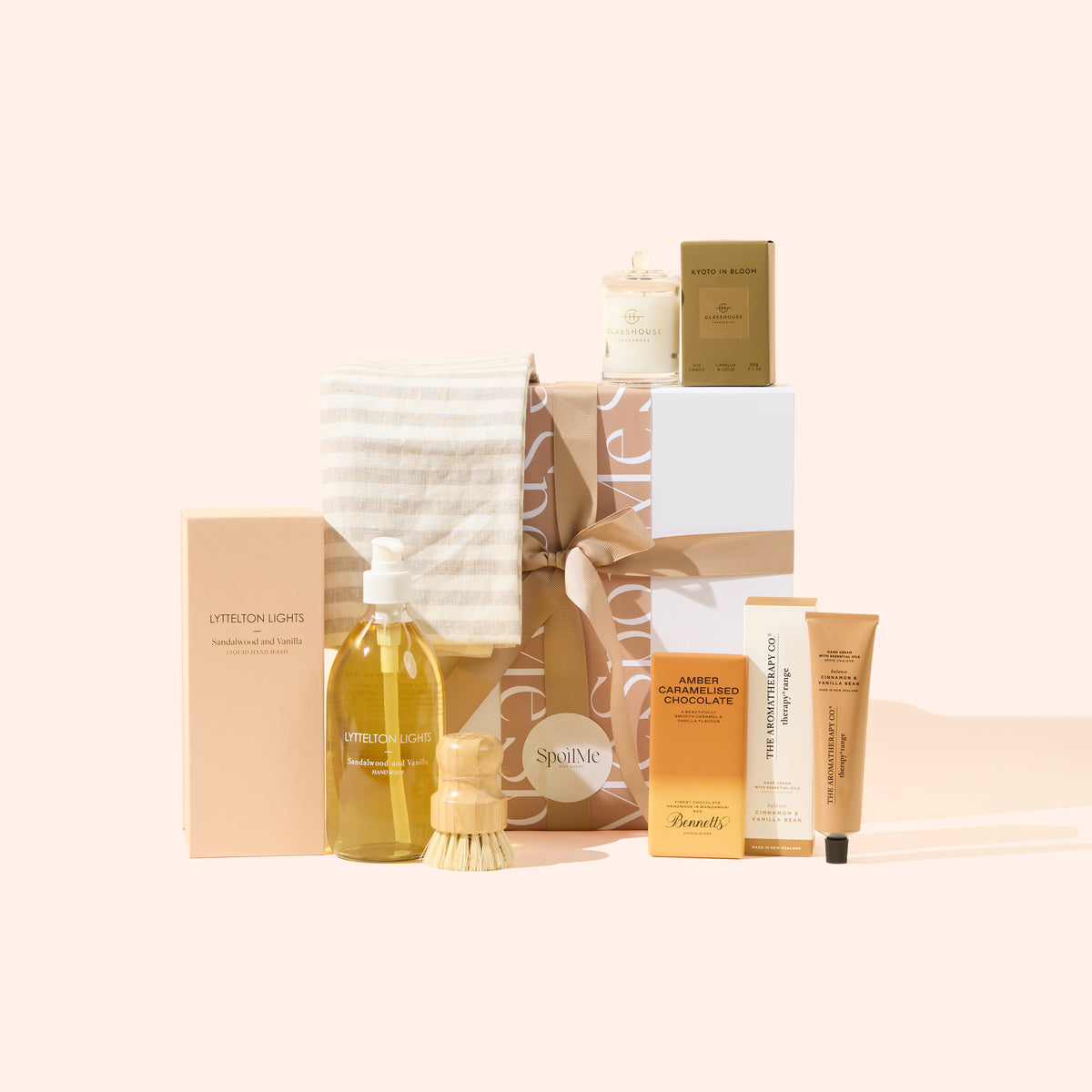 Classy Kitchen housewarming gift box with home and kitchen essentials