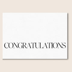 Congrats