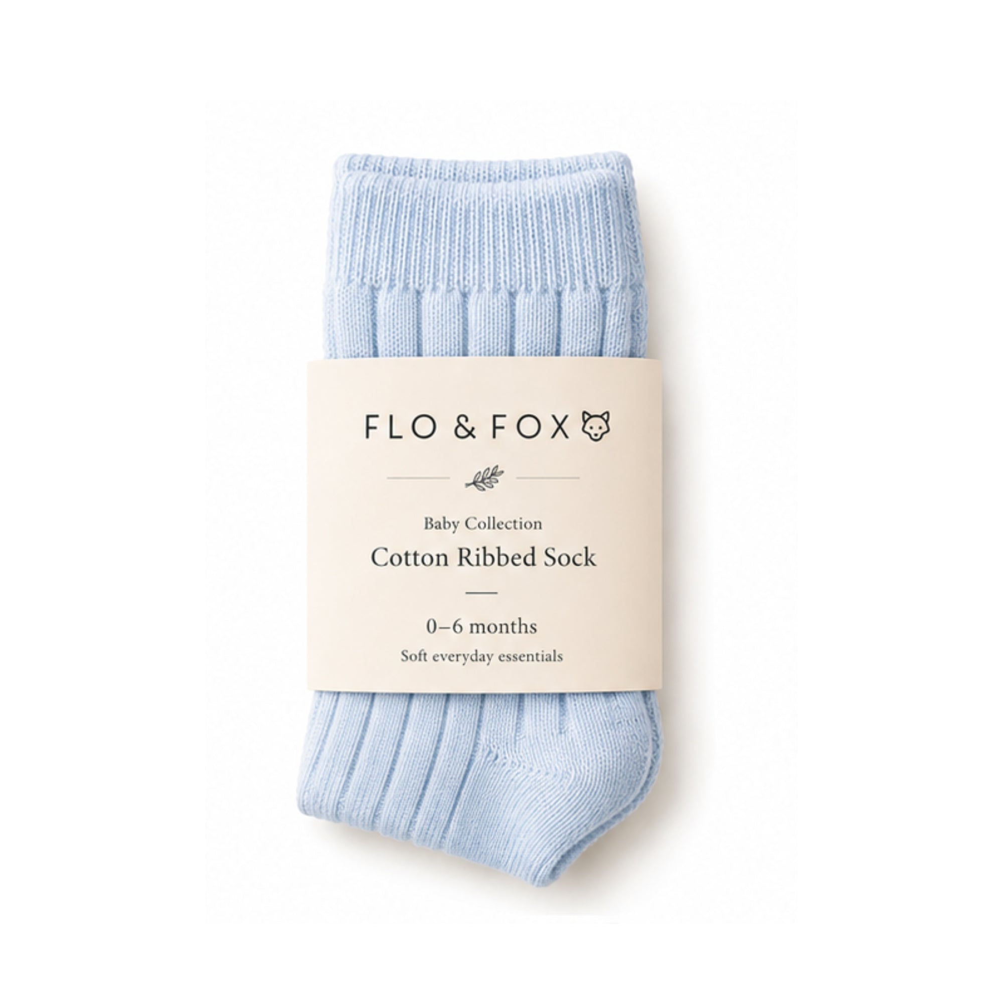 Knee High Baby Socks - Bluebell