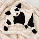 Lily and George Buster the Puppy black and white baby comforter
