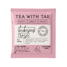 Tea with Tae Hibiscus Rose caffeine-free herbal tea bag