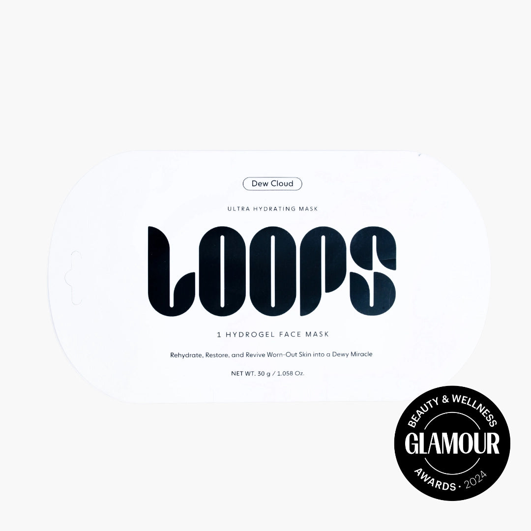 LOOPS Dew Cloud Hydrogel Face Mask – Ultra Hydration