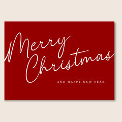 MERRY CHRISTMAS CARD