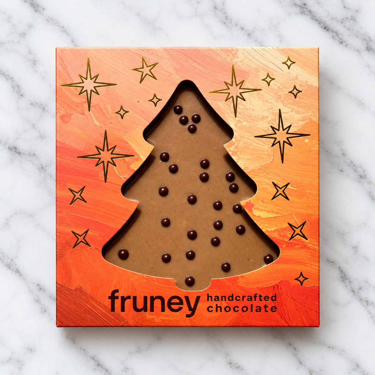 Caramel Biscoff Chocolate Christmas Tree