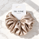 Tru Tonic Champagne large hair scrunchie